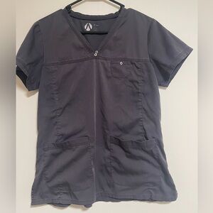 Charcoal gray Women's Scrubs Set